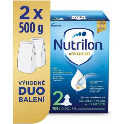 Nutrilon 2 pokračovací kojenecké 6 m+ 1000 g