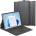 Spigen Folio Stand Case - текстилен калъф и поставка за Microsoft Surface Pro 8 (сив)