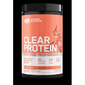 Image 1 of Optimum Nutrition Clear Protein | 100% Plant Isolate [280 грама] Праскова