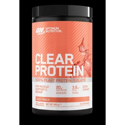 Optimum Nutrition Clear Protein | 100% Plant Isolate [280 грама] Праскова
