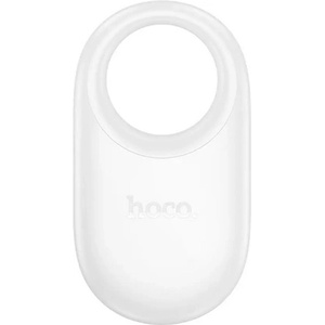 hoco. iPhone 18 Pro / 17e / 17 Pro Max HOCO E94 Bluetooth проследяващ ключодържател, съвместим с iOS, БЯЛ (E94 WHITE)