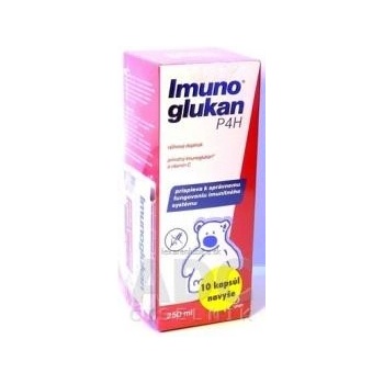 Pleuran Imunoglukan P4H tekutá forma 250 ml + Imunoglukan P4H 10 kapsúl 1 set
