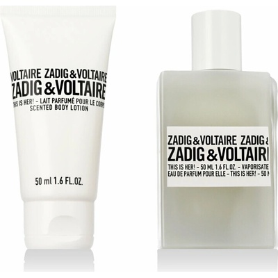 Zadig & Voltaire This is Her EDP 50 ml + BL 50 ml