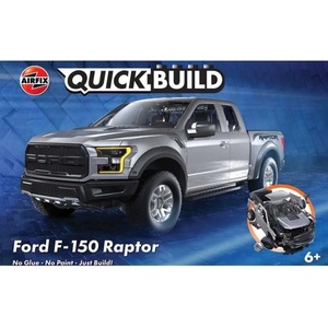 Airfix Quick Build авто J6053 - Ford F-150 Raptor - Сив