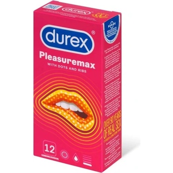 Durex 12 бр. Релефни презервативи Durex Pleasure Me
