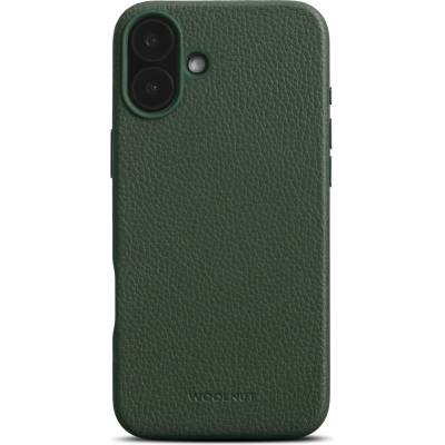 WOOLnut Leather Case for iPhone 16 Plus - Green (K-WN-IP16PL-C-2861-GN)