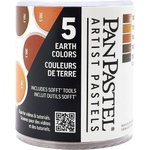 PanPastel Set Extra Dark Earth Colors Комплект сухи пастели 5 бр (8030058-0)