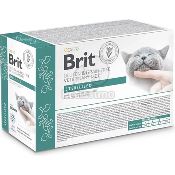 Brit Grain Free Veterinary Diet Sterilised 12x85 g