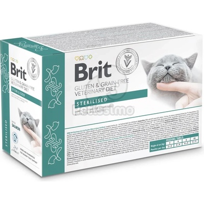 Brit Grain Free Veterinary Diet Sterilised 12x85 g