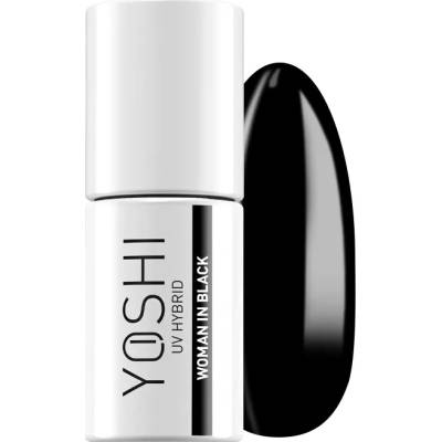Yoshi UV LED hybridný lak 605 Woman In Black 6 ml