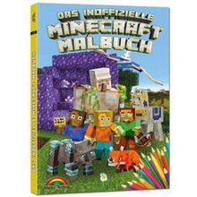 Das inoffizielle Minecraft Malbuch für Kinder und Jugendliche - zum Ausmalen der Minecraft Welt