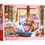Trefl Пъзел Trefl от 500 части - Кучешка любов (37554)