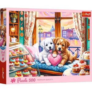 Trefl Пъзел Trefl от 500 части - Кучешка любов (37554)