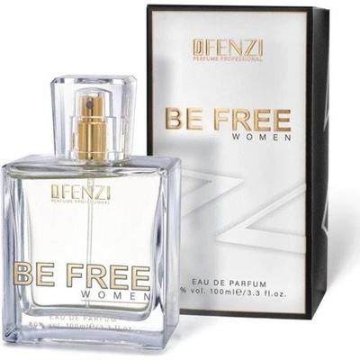 JFenzi Be Free Women parfumovaná voda dámska 100 ml
