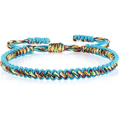 BudNej tibetský náramek pro štěstí modrý MN1918