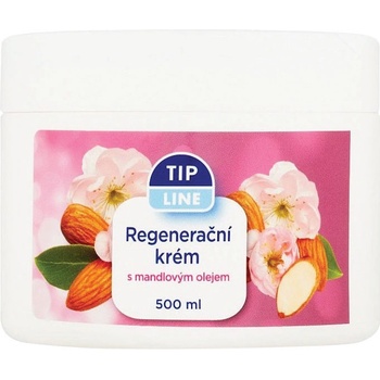 Tip Line Regeneračný krém s mandľovým olejom 500 ml
