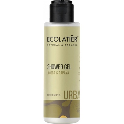 ECOLATIER URBAN JOJOBA & PAPAYA výživný sprchový gél 100 ml