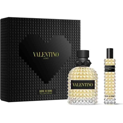Valentino Uomo Born In Roma Yellow EDT 50 ml + EDT 15 ml darčeková sada