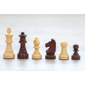  Резервни дървени шахматни фигури Staunton фигури: Бял офицер