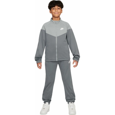 Nike Kids Dri-Fit Poly Knit Full Zip smoke grey/light smoke grey/white – Zbozi.Blesk.cz