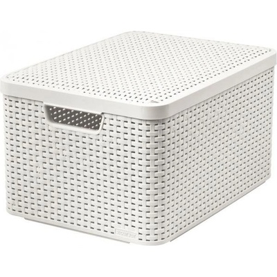 Curver Style box s vekom L krémový