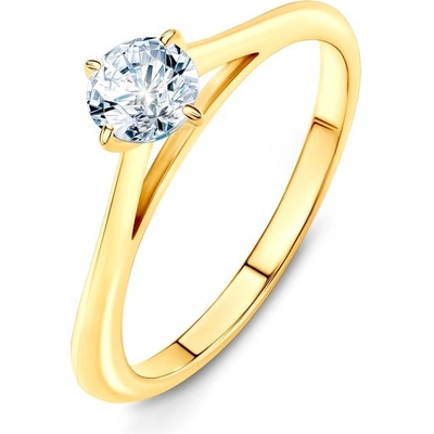 Savicki zásnubní prsten The Light žluté zlato diamant DL R2 3 Z