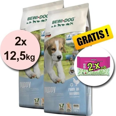 BewiDog Puppy 2 x 12,5 kg