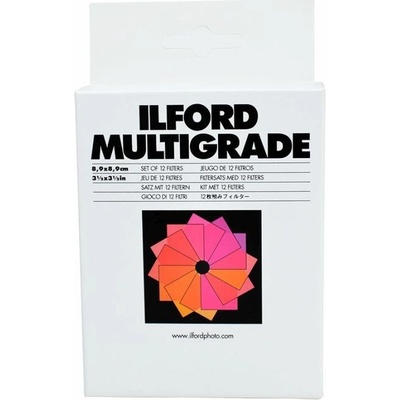 Ilford sada multigrade filtrov 8,9x8,9cm