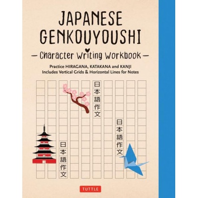 Japanese Genkouyoushi Character Writing Workbook