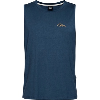 Chillaz Мъжки потник с широка презрамка Chillaz Vils Carabiner Tank top - Dark Blue - размер M (216-8119-0114)