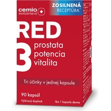 Cemio RED3® 90 kapsúl zosilnená receptúra 2024