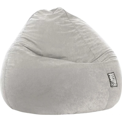Beanbag sedací vak Easy XXL 80 x 130 cm šedý