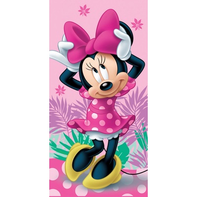 Jerry Fabrics, Detská osuška Minnie pink 70 x 140