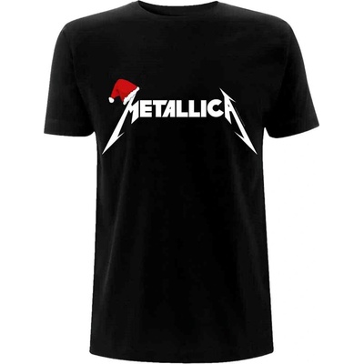 Metallica Santa Hat Logo Black S Риза (METTS65MB01)