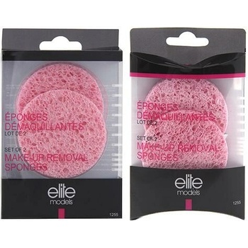 Elite Models špongie odlíčovacie okrúhle 6,5 cm 2 ks