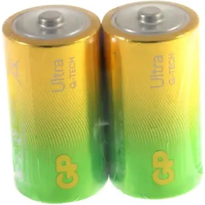 GP Batteries Алкална батерия GP ULTRA LR14 /2 бр. в опаковка shrink/ 14AU21-S2 1.5V (GP-BA-14AU21-S2)
