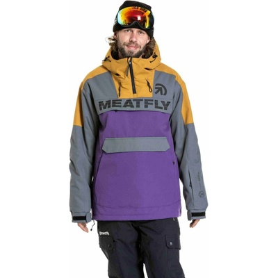 Meatfly мъжка SNB & SKI яка Zenith Dark Grey / Petunia Meatfly | Siv | МЪЖЕ | S
