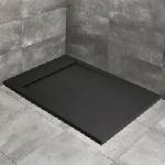 Radaway Teos F правоъгълно композитно душ корито 140x90 см черно (HTF14090-54)