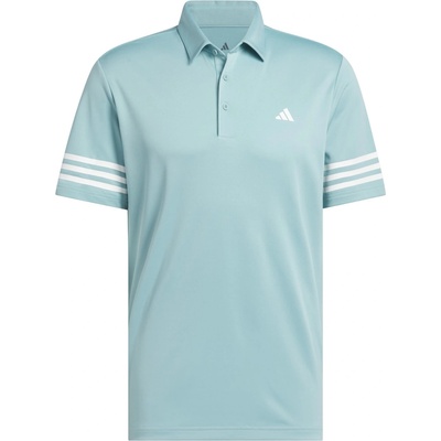 Adidas Мъжка блуза с яка Adidas 3 Stripe Polo Shirt Mens - Mint