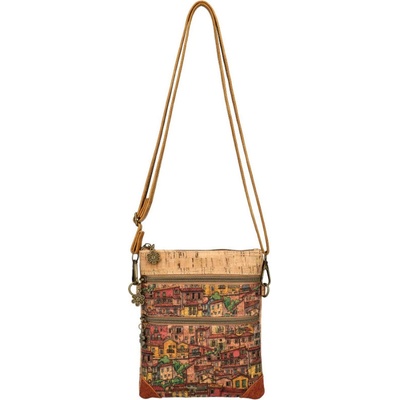 Korková lehká malá crossbody dámská kabelka 85056 typ7