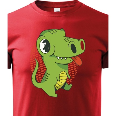 dětské triko Dráček 2 červená