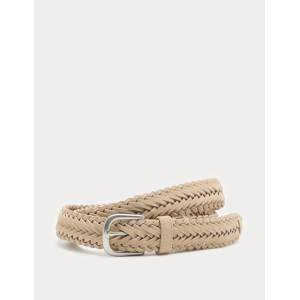 Marks & Spencer Тънък заплетен замшев колан Marks & Spencer бежова Marks & Spencer | Bezhov | МЪЖЕ | 30-32