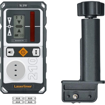 Laserliner Лазерен приемник за червени ротационни лазери Laserliner SensoLite 210 set, 028.68A - 200 m (028.68A)
