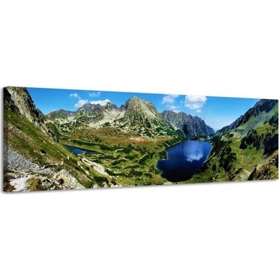 Obraz na plátne Panoráma, Pleso, 158x46cm