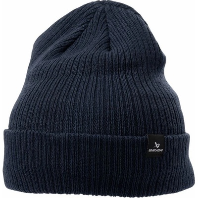 Bauer Team Ribbed Toque SR tmavě modrá