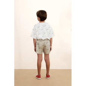 Tinycottons Детски памучен къс панталон Tinycottons TINY & TINY TWILL SHORTS (SS26.309)
