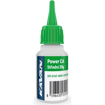 KAVAN Power CA 20g stredné sekundové lepidlo CZ