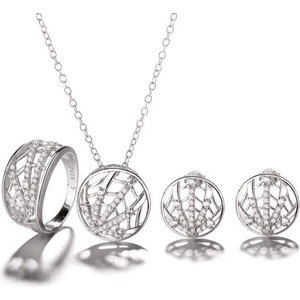 Silenti Jewelry Сребърен комплект "Предприемчивост" - 9 - 59.5мм (19.1мм диам. )