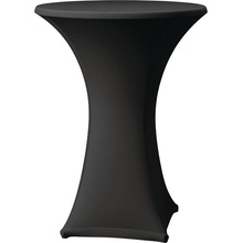 Gastrofans Elastický potah na koktejlové stoly 85 cm výšška 115cm černá