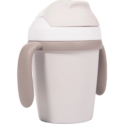Bo Jungle hrnček so slamkou CPLA 250 ml grey